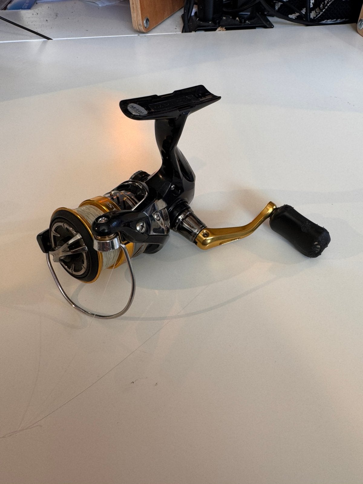 Moulinet Shimano Nasci 1000 (fil PE 0,10 inclus), Enlèvement ou Envoi, Utilisé, Moulinet