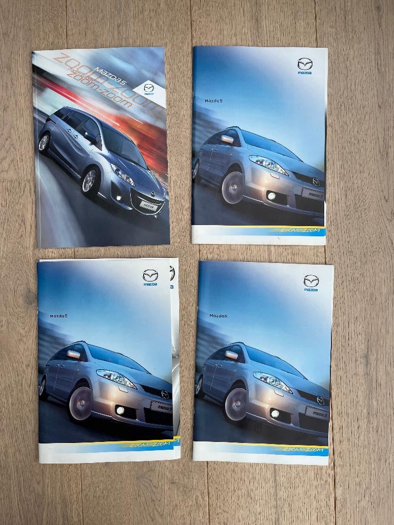 BROCHURES MAZDA 5, Livres, Autos | Brochures & Magazines, Enlèvement ou Envoi, Utilisé, Mazda