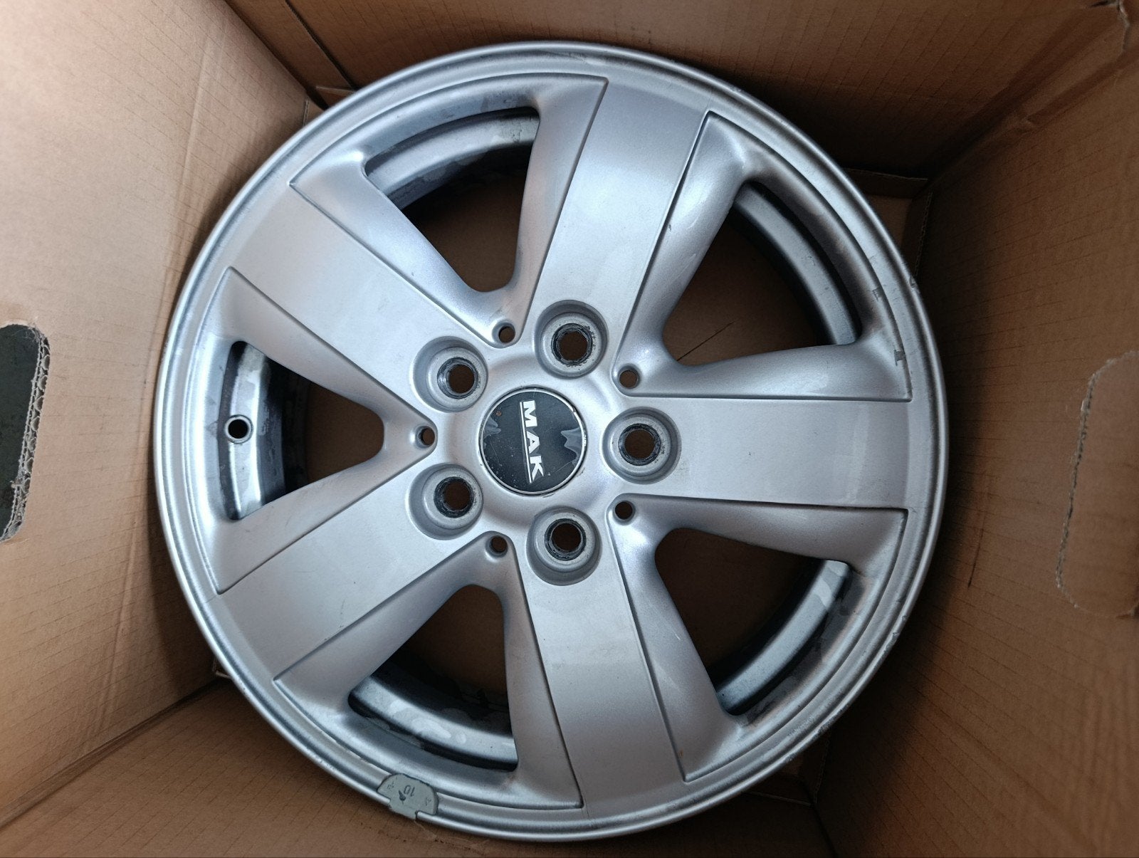 15inch mini velgen 5x112, Enlèvement