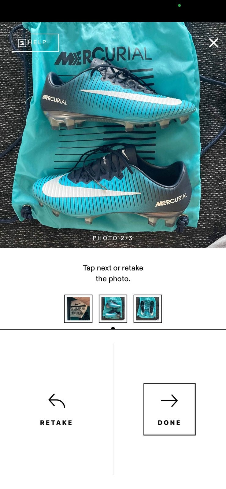 Nike Mercurial Vapor 11 FG « Obsidian Gamma Blue », Enlèvement, Neuf, Chaussures