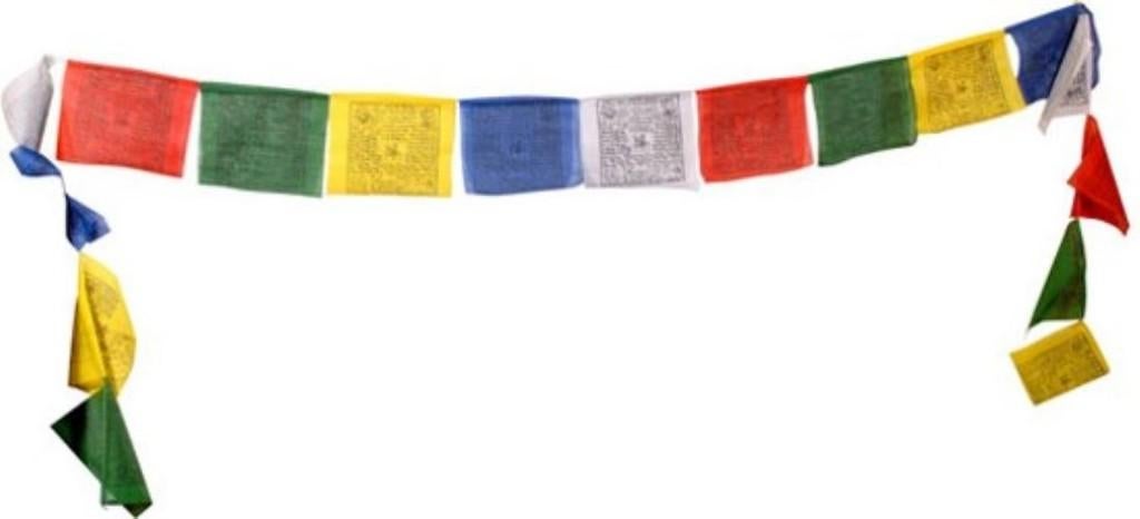 Drapeaux de prière tibétains, Enlèvement, Neuf