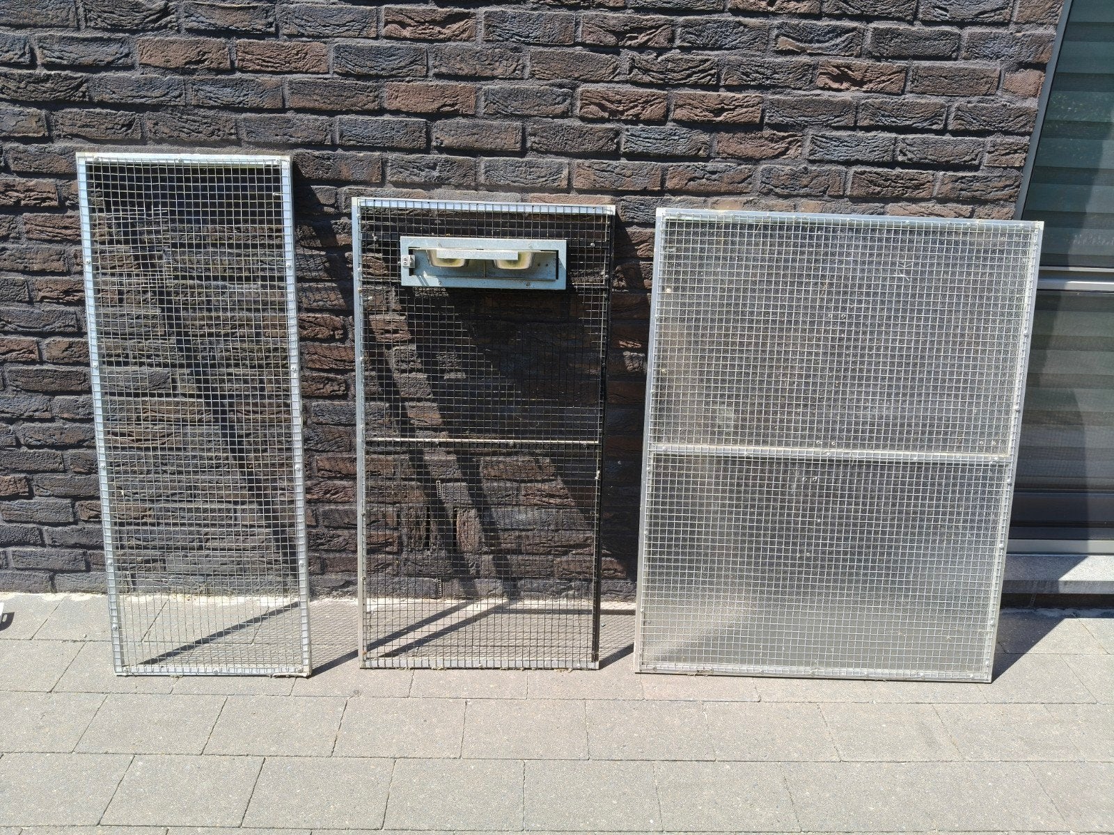 Volièrepanelen, Enlèvement, Utilisé, Aluminium, Volière
