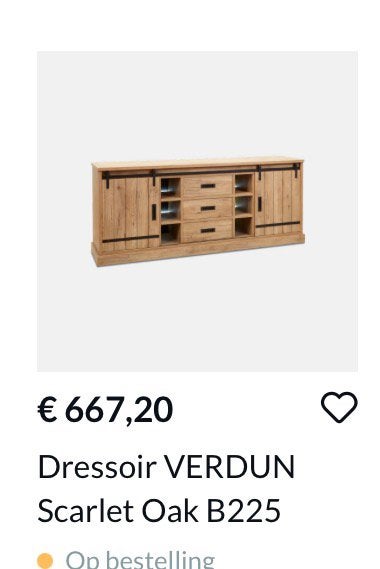 Houten living kast, Ophalen, Zo goed als nieuw
