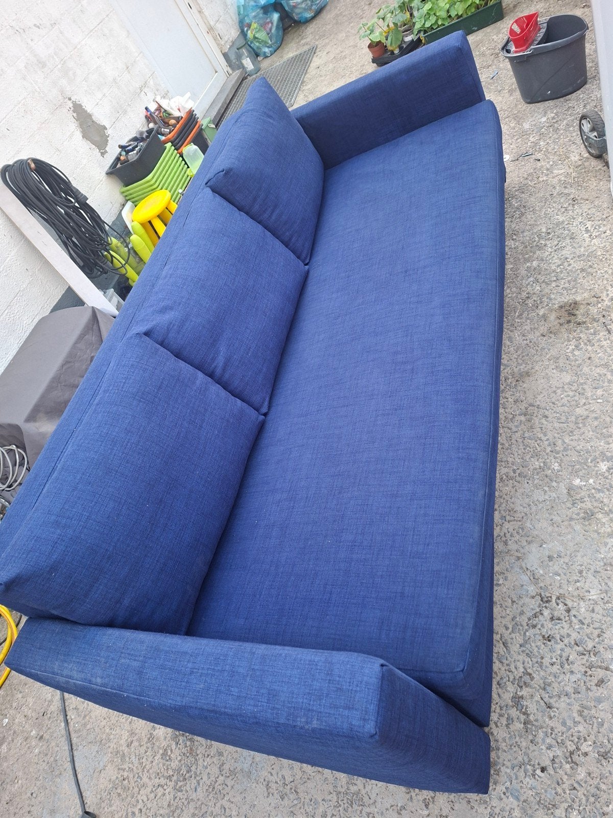 Canapé Convertible 3 Places IKEA FRIHETEN avec Coffre – Bleu, Maison & Meubles, Chambre à coucher | Canapés-lits, Deux personnes