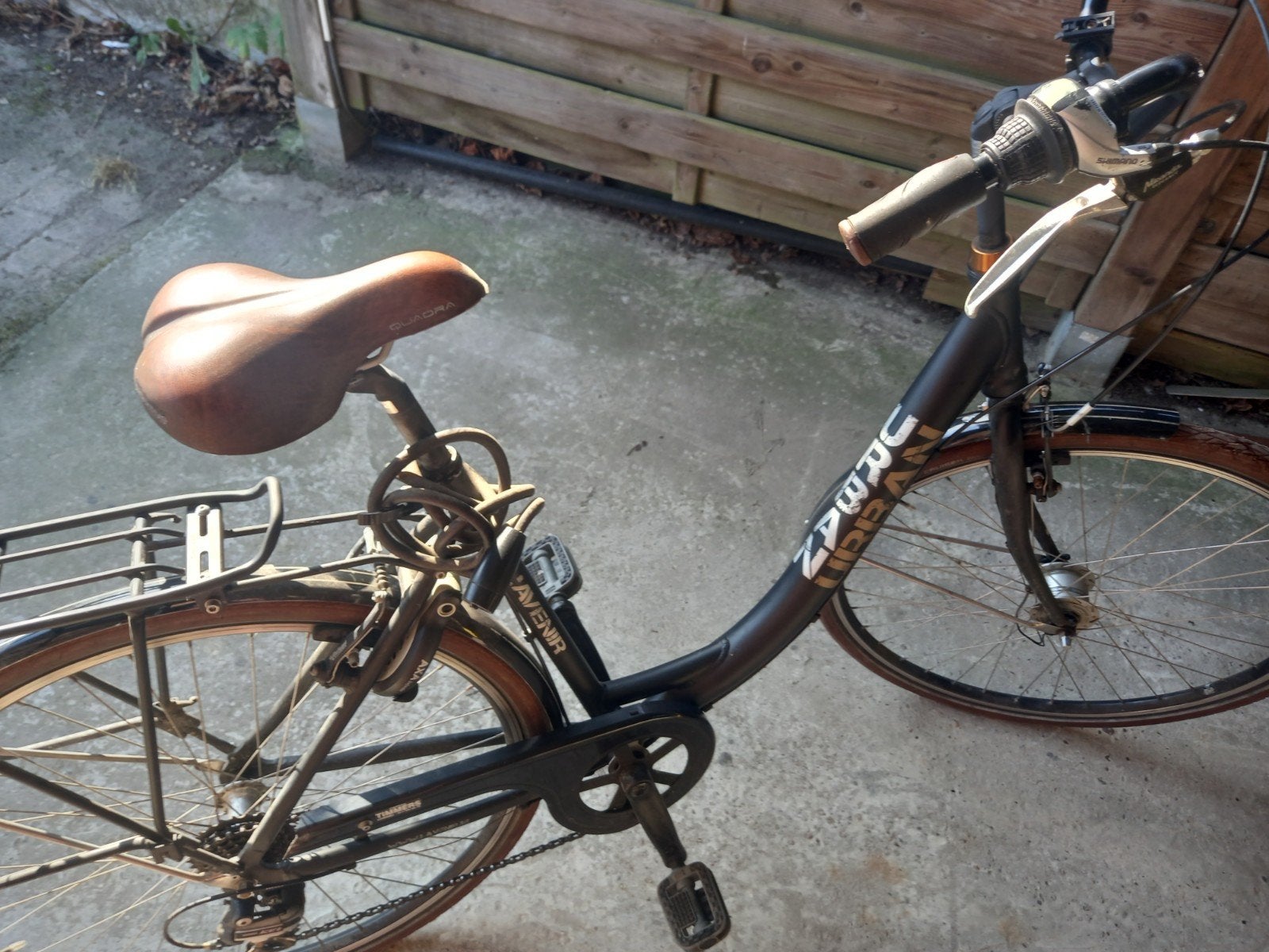 damesfiets, Enlèvement, Vitesses
