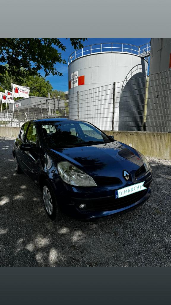 Renault Clio 3 Essence, Autos, Achat, USB, Boîte manuelle, Noir