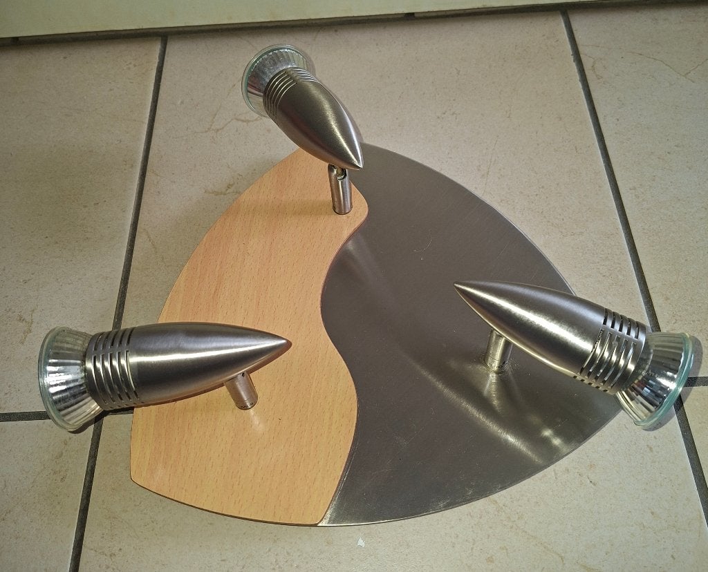 Lampe de plafond de Boxford Holland B.V. à 3 spots., Envoi, Comme neuf, Métal, Plafonnier