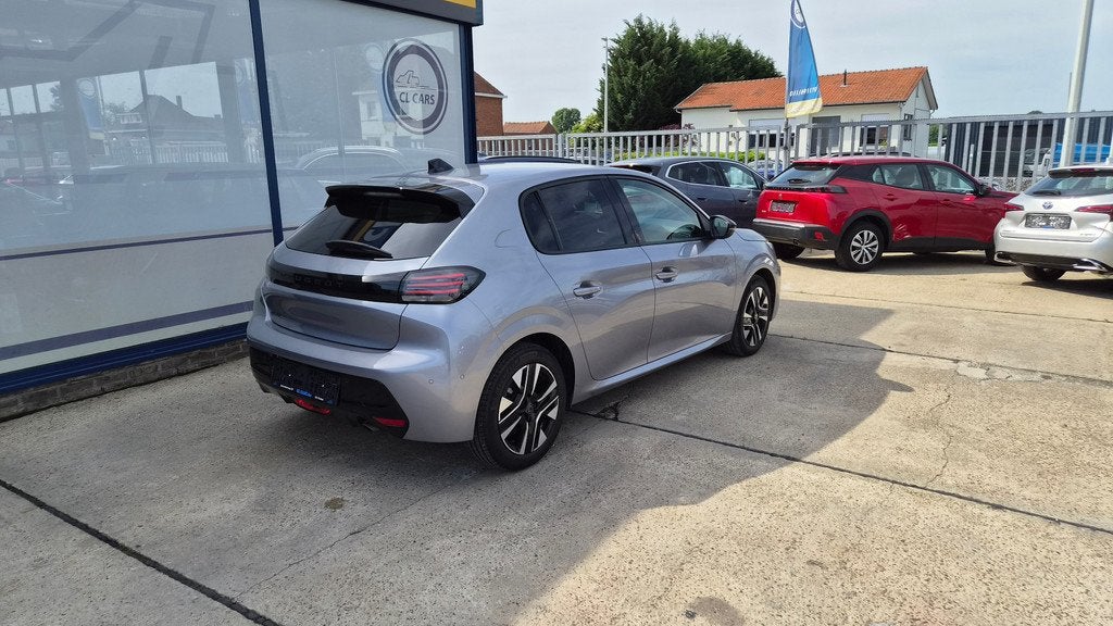 Peugeot 208 1.2Benzine/Navi/Camera/Bt/Cc/Lane, Argent ou Gris, Achat, Euro 6, Entreprise