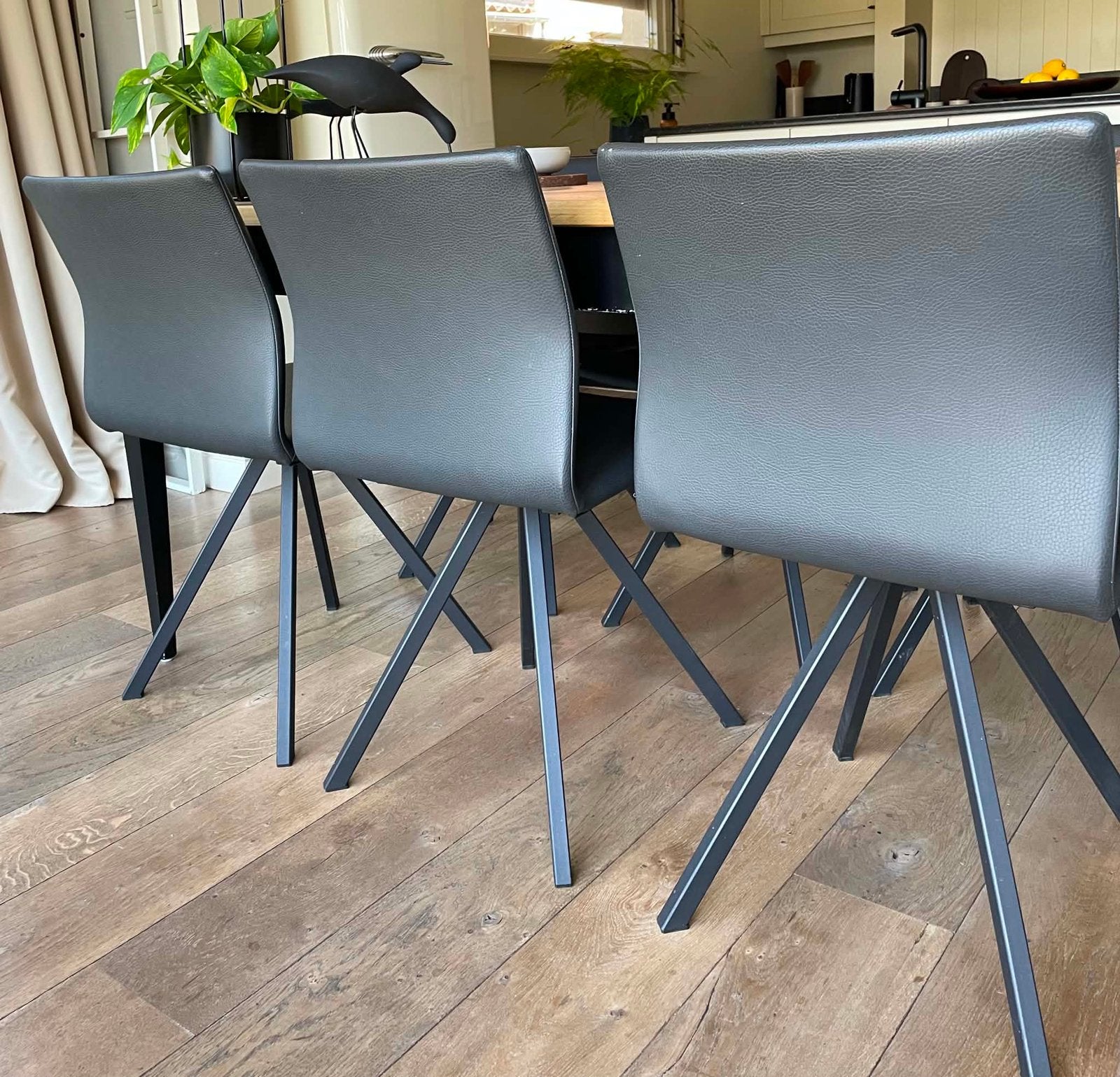 Mooie keukenstoelen, Huis en Inrichting, Stoelen, Ophalen, Zo goed als nieuw