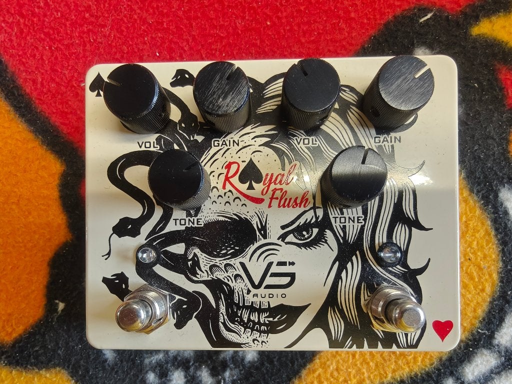 VS Audio Royal Flush Dual Overdrive – Boutique Tone, Ophalen of Verzenden, Zo goed als nieuw, Distortion, Overdrive of Fuzz