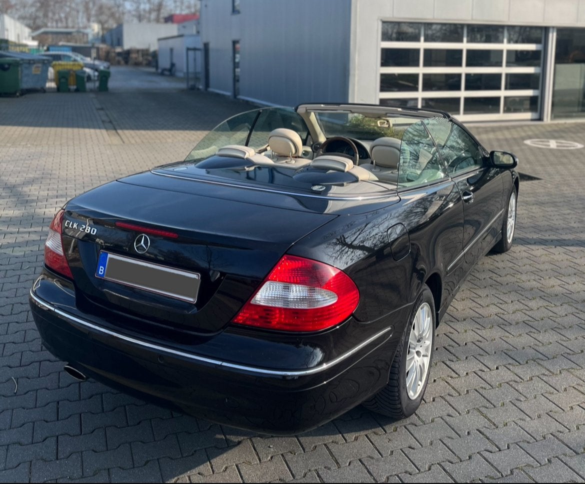 ✅ Mercedes CLK280 Cabriolet ✅ AUTOMAAT • Benzine // Elegance, Auto's, Mercedes-Benz, Automaat, Cabriolet, Beige, Particulier