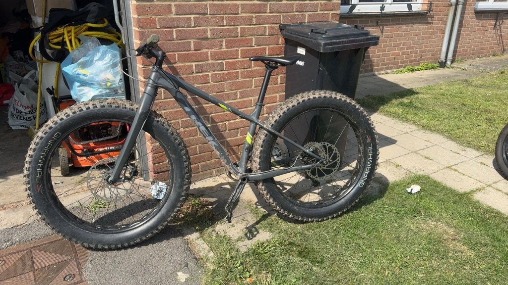 VTT  trek fat bike, Vélos & Vélomoteurs, Autres marques, 10 à 15 vitesses, Comme neuf, Enlèvement