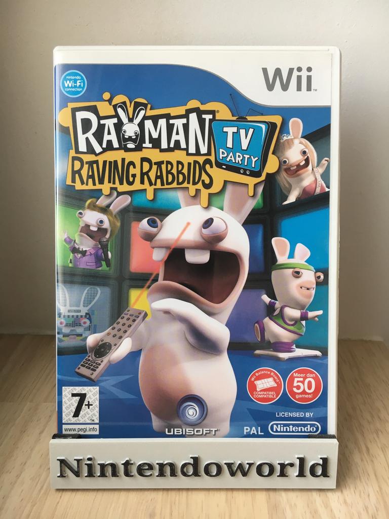 Rayman Raving Rabbids - Tv Party (Wii), Ophalen, Zo goed als nieuw