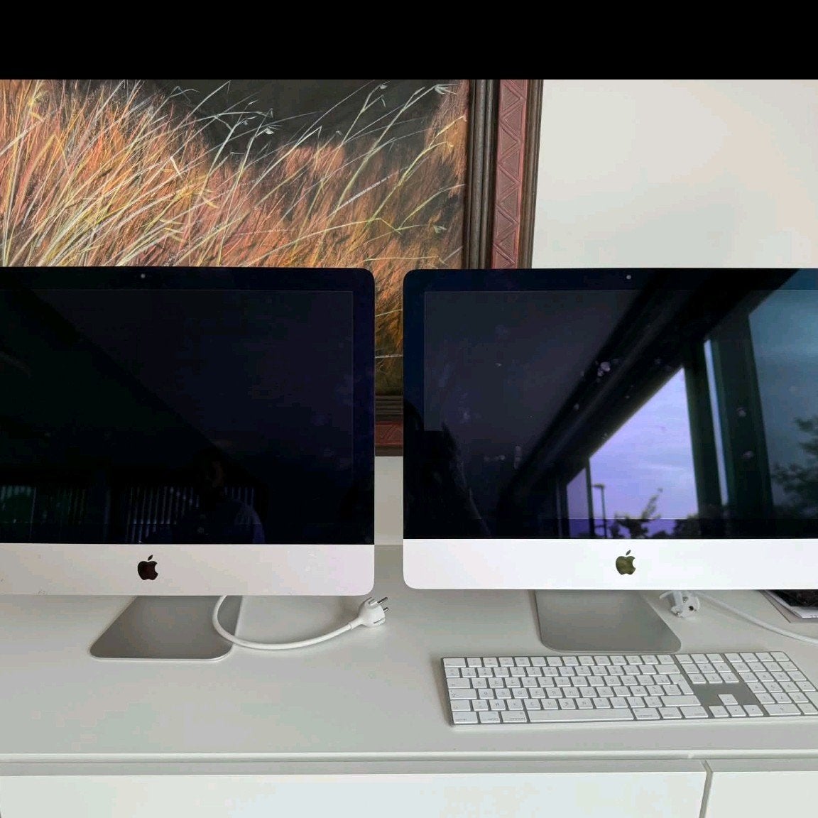 Imac (2x) met 1x toetsenbord, Ophalen
