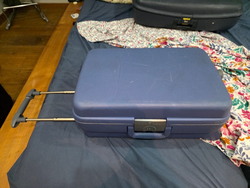 Cabine Case Bleu Coque Rigide, Ophalen