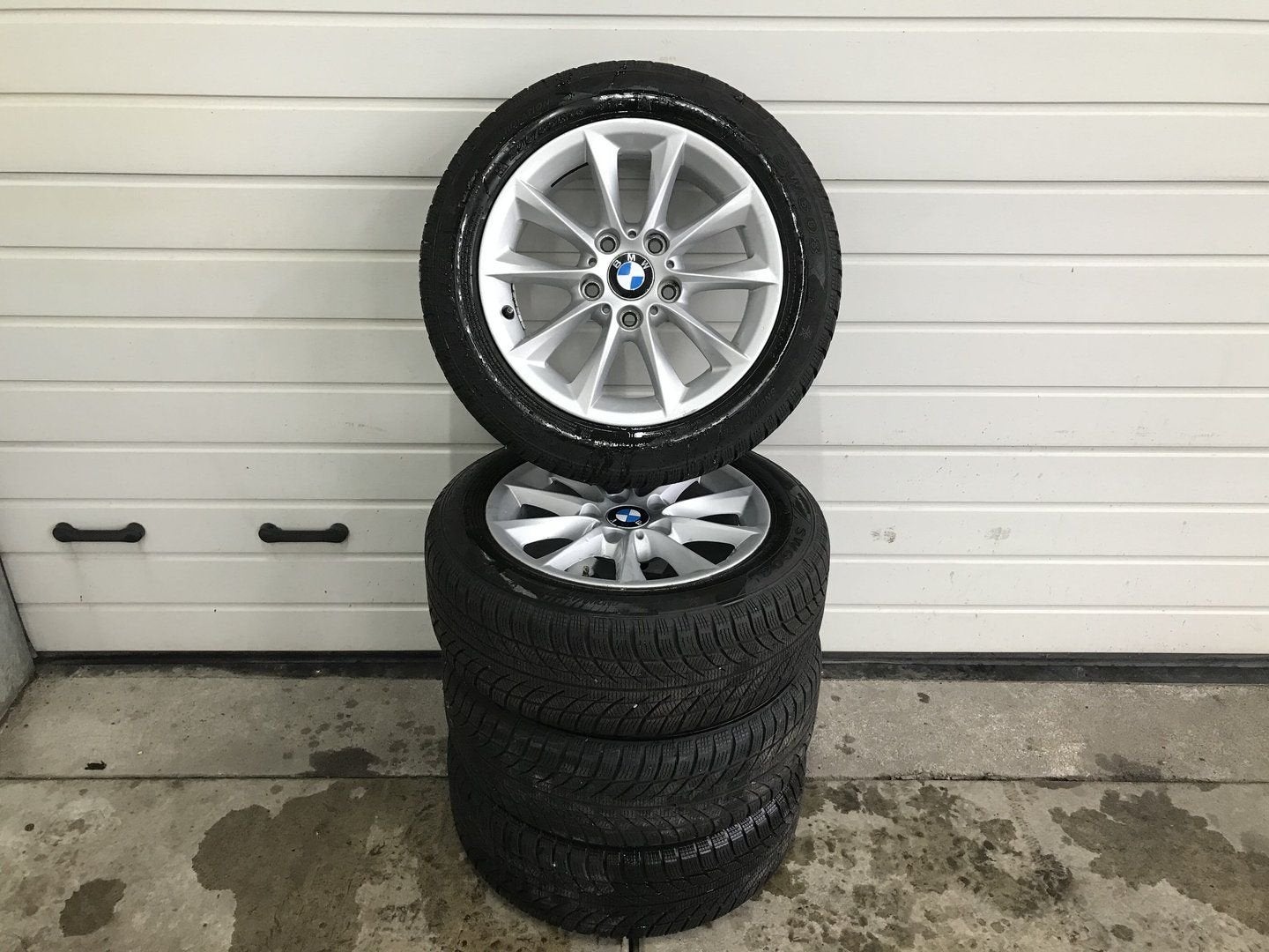 Lichtmetalen Winterset BMW 1-Serie F20 Styling 411 16" INCH, Auto-onderdelen, Ophalen, Gebruikt, -, Banden en Velgen