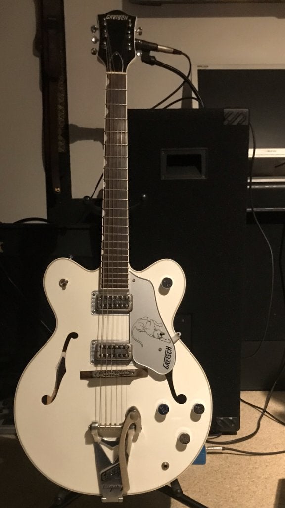 Gretsch Panther G6137 (Japan), Muziek en Instrumenten, Ophalen, Zo goed als nieuw, Semi-solid body, Overige merken