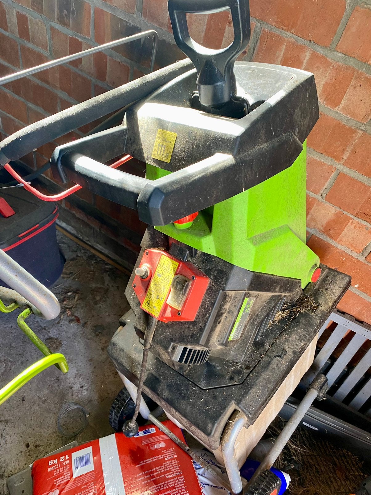 Hakselaar, Tuin en Terras, Ophalen, Gebruikt, Elektrisch, Met opvangbak