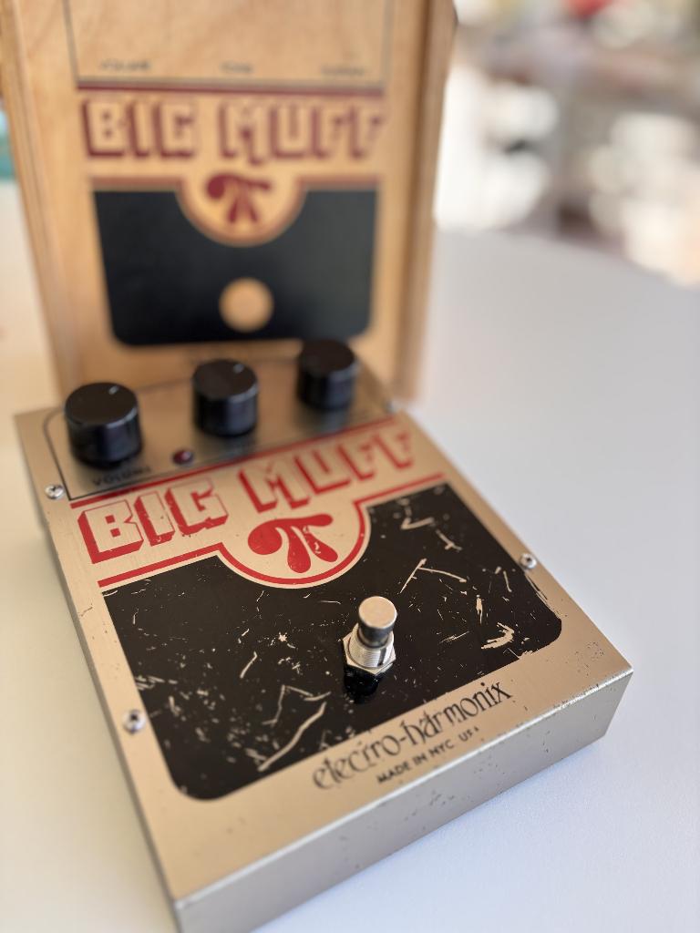 Electro Harmonix Big Muff pi (3003 rev C), Enlèvement ou Envoi, Utilisé, Distortion, Overdrive ou Fuzz