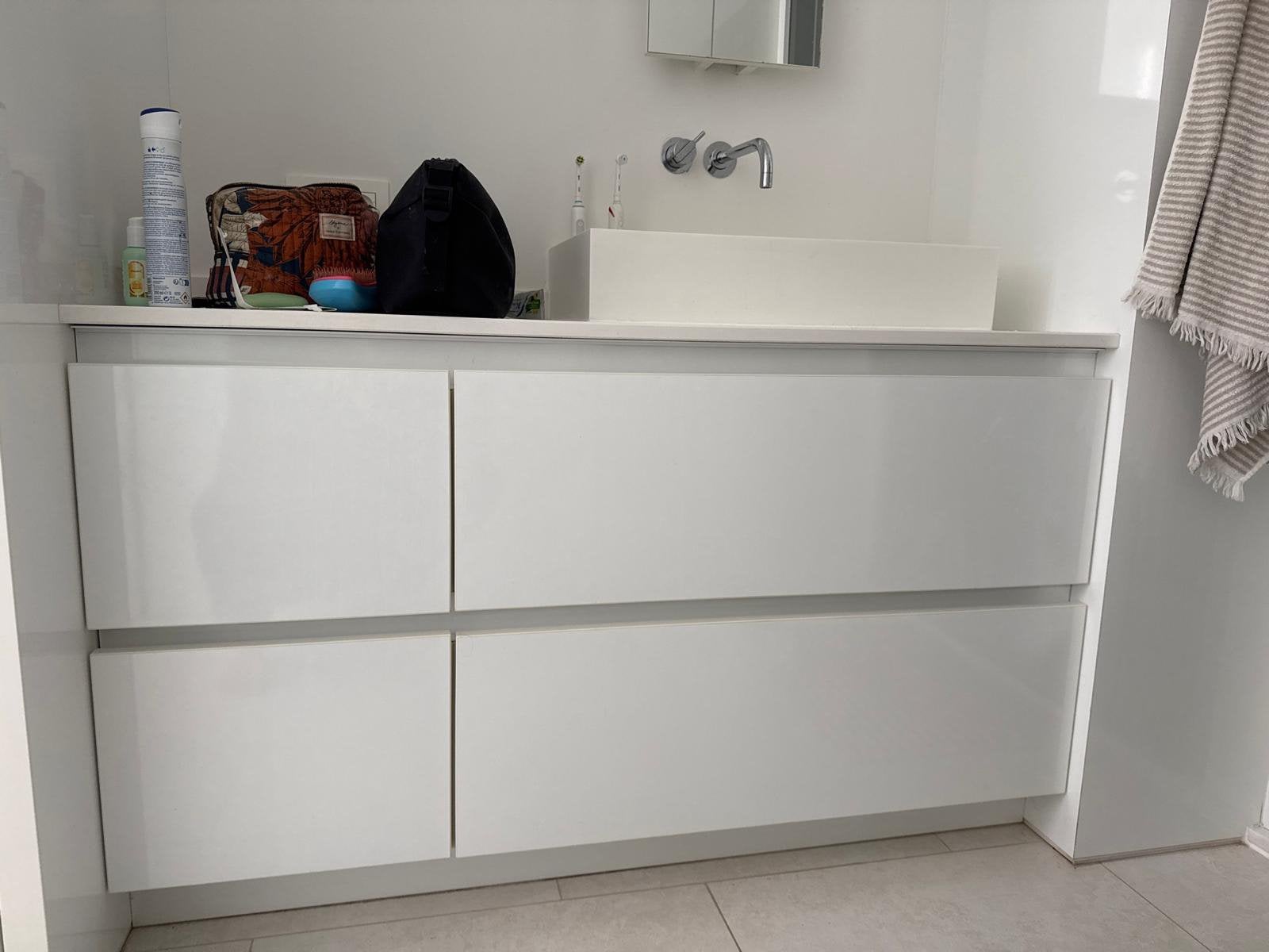 Badkamer kast met stenen blad, Ophalen, Gebruikt