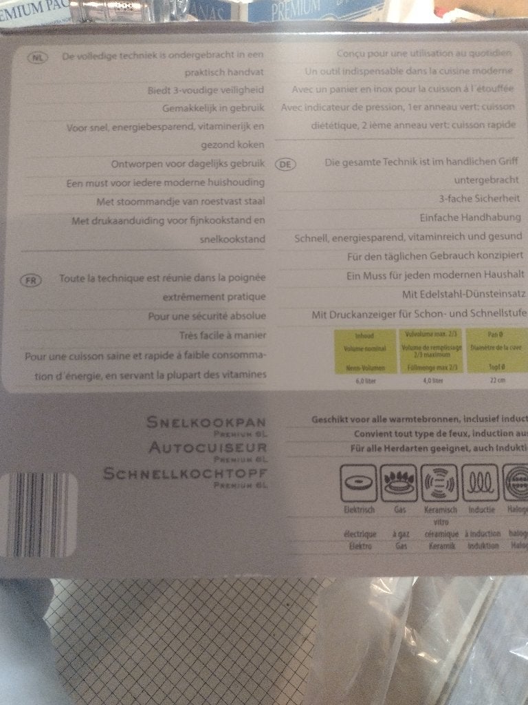 Snelkookpan, Maison & Meubles, Neuf, Aldi, Enlèvement, Autres matériaux