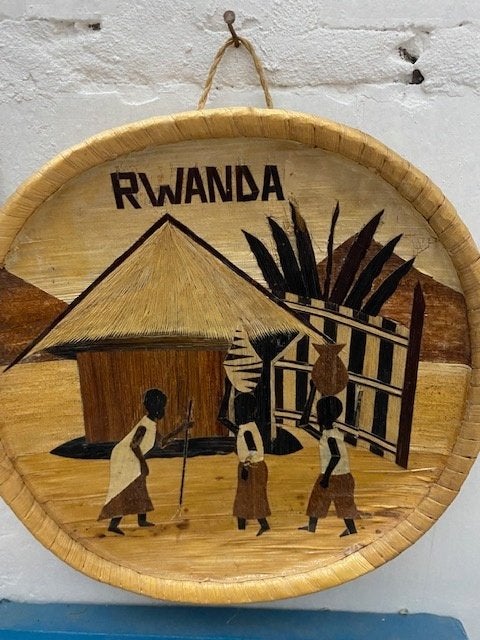 decoratie, Huis en Inrichting, Beige, Hout, Ophalen of Verzenden, Afrikaans