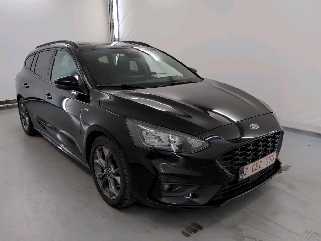 Ford Focus 2022 1.0I ECOBOOST MHEV 92KW ACTIEF, Focus, Zwart, Bedrijf, Hybride Elektrisch/Benzine