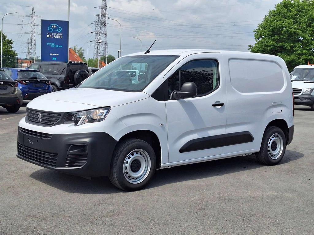 Peugeot Partner 1.5 BlueHDi 100pk 16000km 3Zit (15289Netto+B, Auto's, Bestelwagens en Lichte vracht, Stof, Gebruikt, 4 cilinders