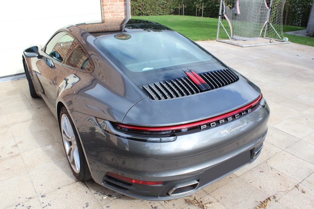911 CARRERA 4 COUPÉ – 2023 – 36.000 KM – 1IER Prop, Auto's, Porsche, Automaat, Euro 6, Bi-Xenon koplampen, Leder