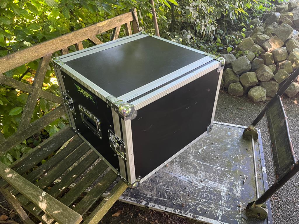 Rack 19” 8HE 8U double door, Muziek en Instrumenten, Ophalen, Zo goed als nieuw, Flightcase