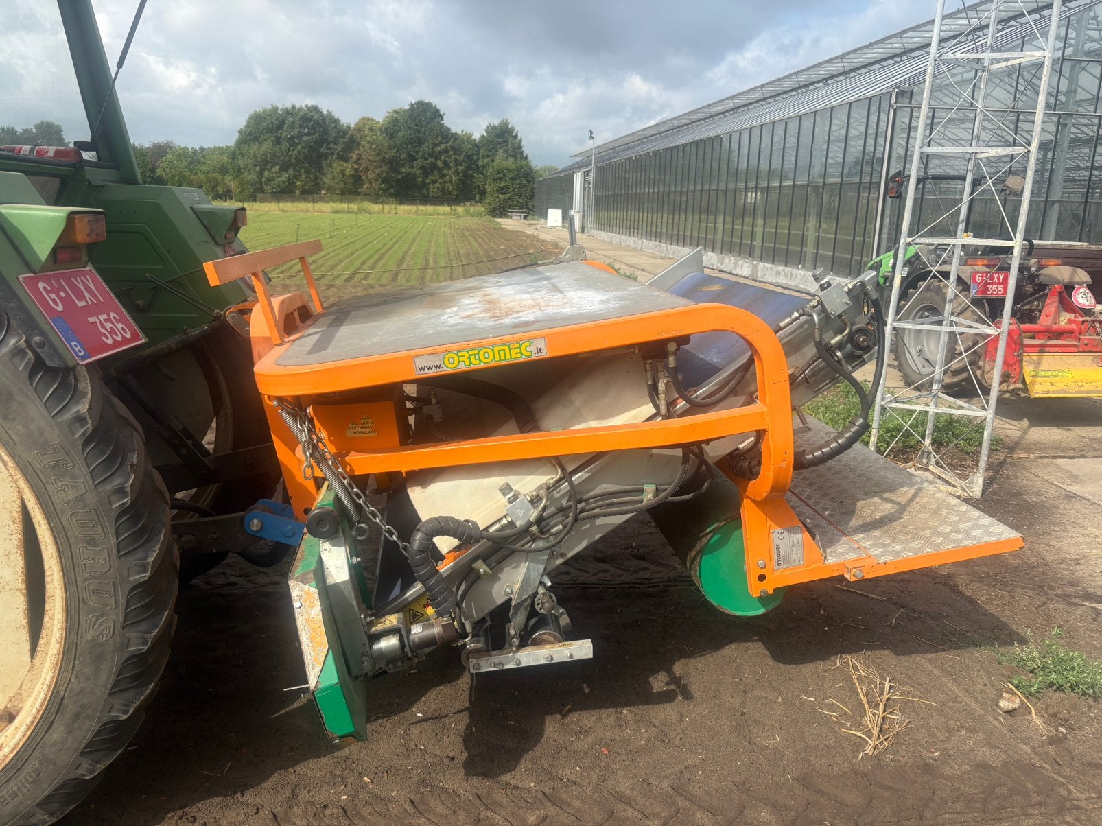 Blad oogstmachine (babyleaf- kruiden- spinazie…), Ophalen, Akkerbouw, Oogstmachine