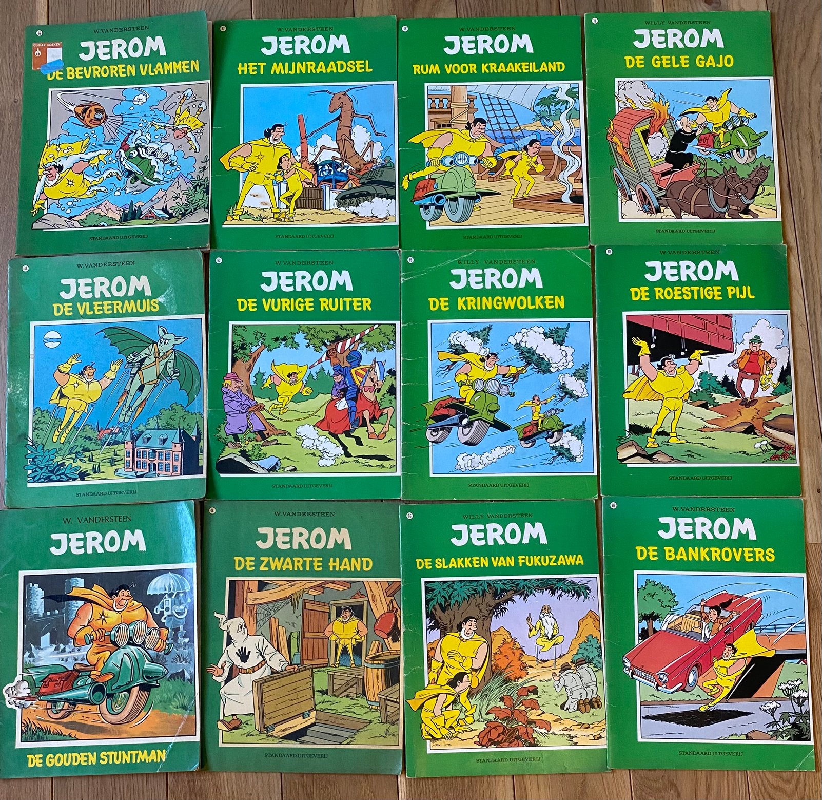 Lot de 12 BDJérôme - Willy Vandersteen (Éditions originales), Plusieurs comics, Enlèvement ou Envoi, Comme neuf, Europe