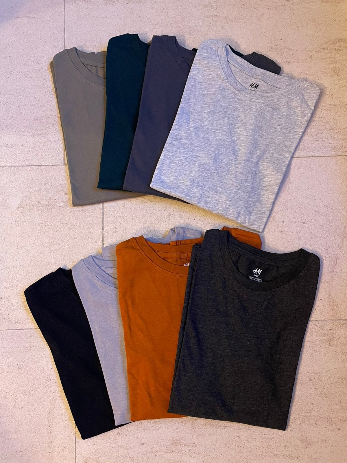 8 nieuwe longsleeves H&M maat 146 / 152, Enfants & Bébés, Vêtements enfant | Taille 146, Neuf, Garçon, Enlèvement ou Envoi, Chemise ou À manches longues