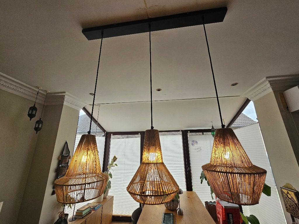 plafonnier, Matériau naturel, Industriel, Comme neuf, Enlèvement