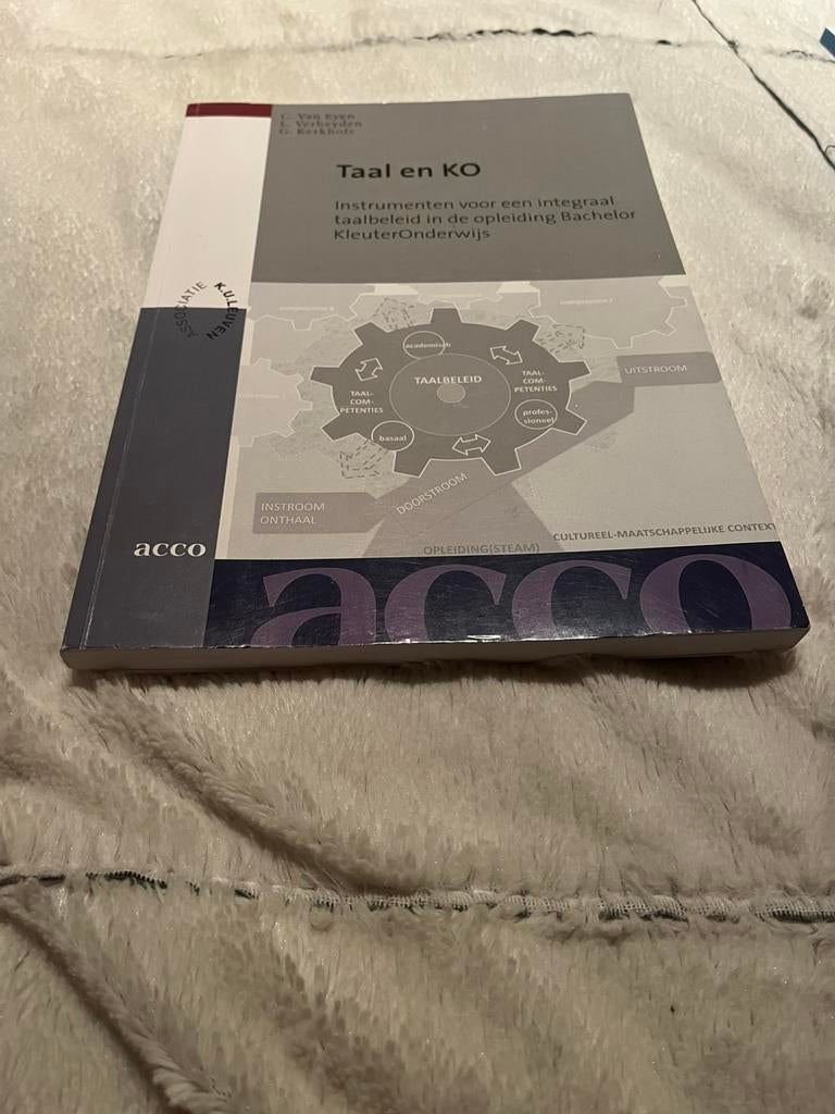 Taal en KO – Instrumenten voor een integraal taalbeleid, Boeken, Verzenden, Zo goed als nieuw, Hoger Onderwijs