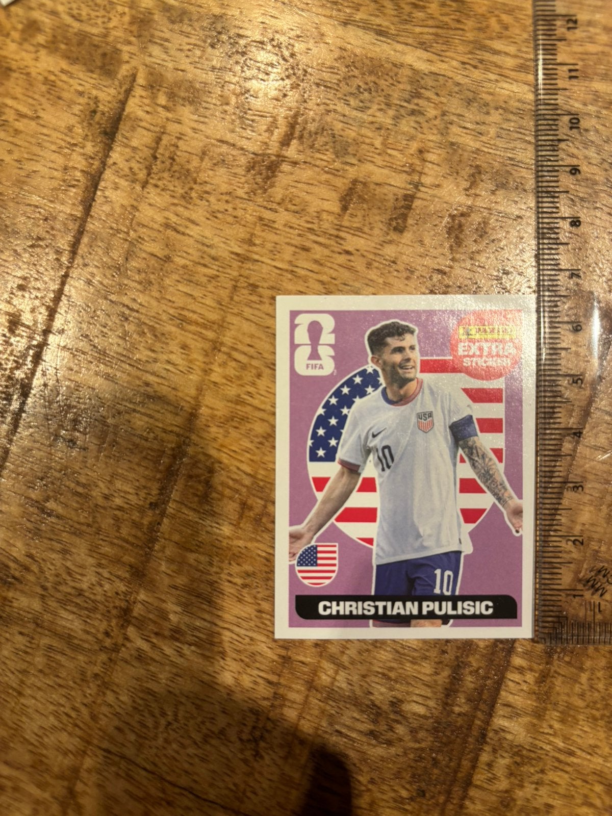 Panini extra sticker - Paars Christian Pulisic, Ophalen of Verzenden