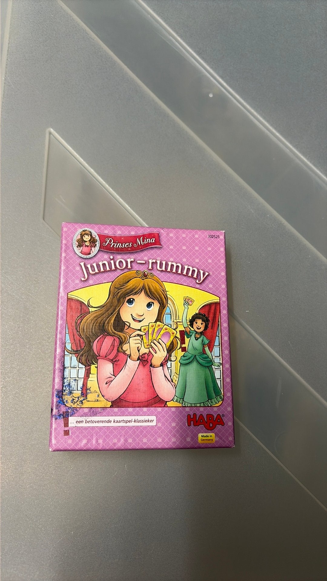 Jouez à Haba : Probses Mina, Junior Rummy, Trois ou quatre joueurs, Enlèvement ou Envoi, Comme neuf