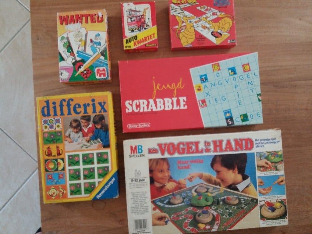 6 retro spellen, Ophalen of Verzenden