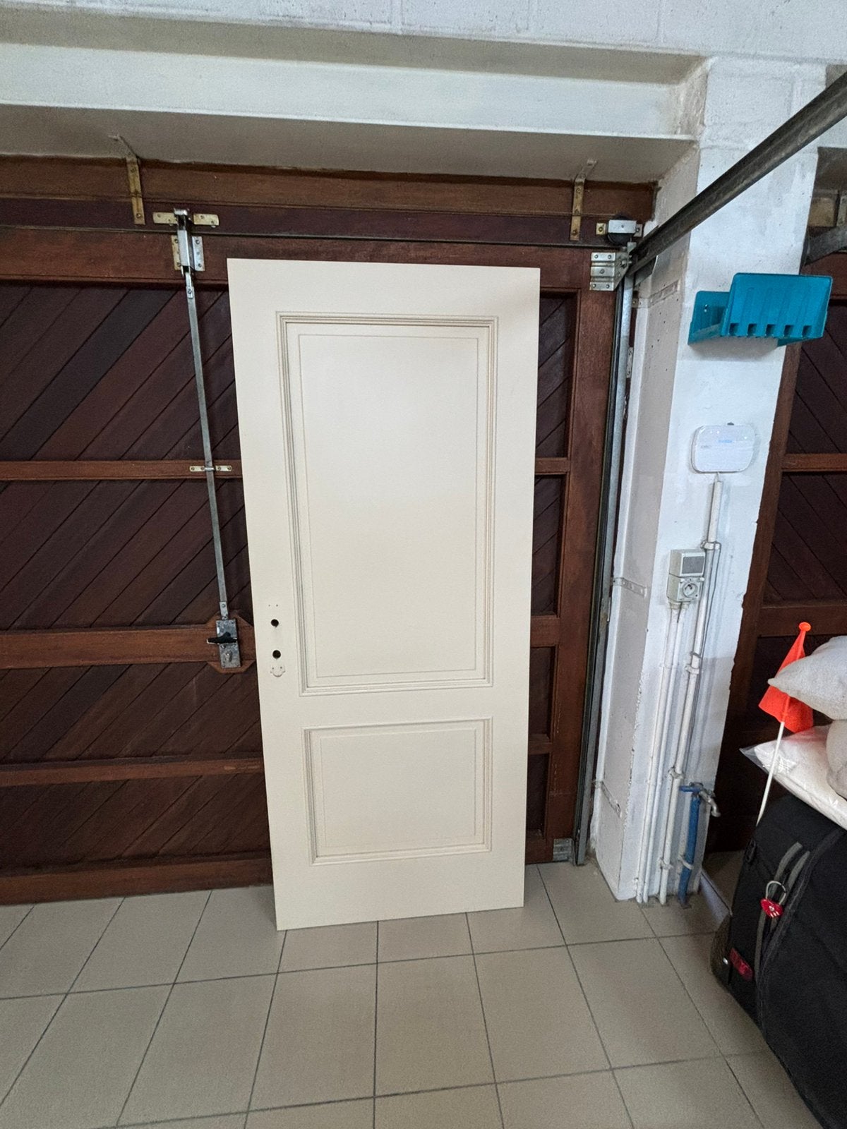3 eiken houten deuren om te zandstralen, Doe-het-zelf en Bouw, Ophalen, Gebruikt, 80 tot 100 cm, Binnendeur