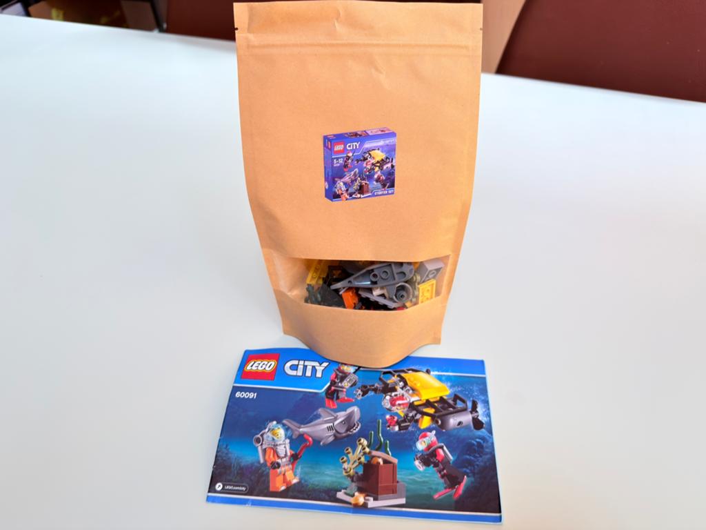 Lego City 60091 - volledig, Lego, Ophalen of Verzenden, Compleet, Complete set