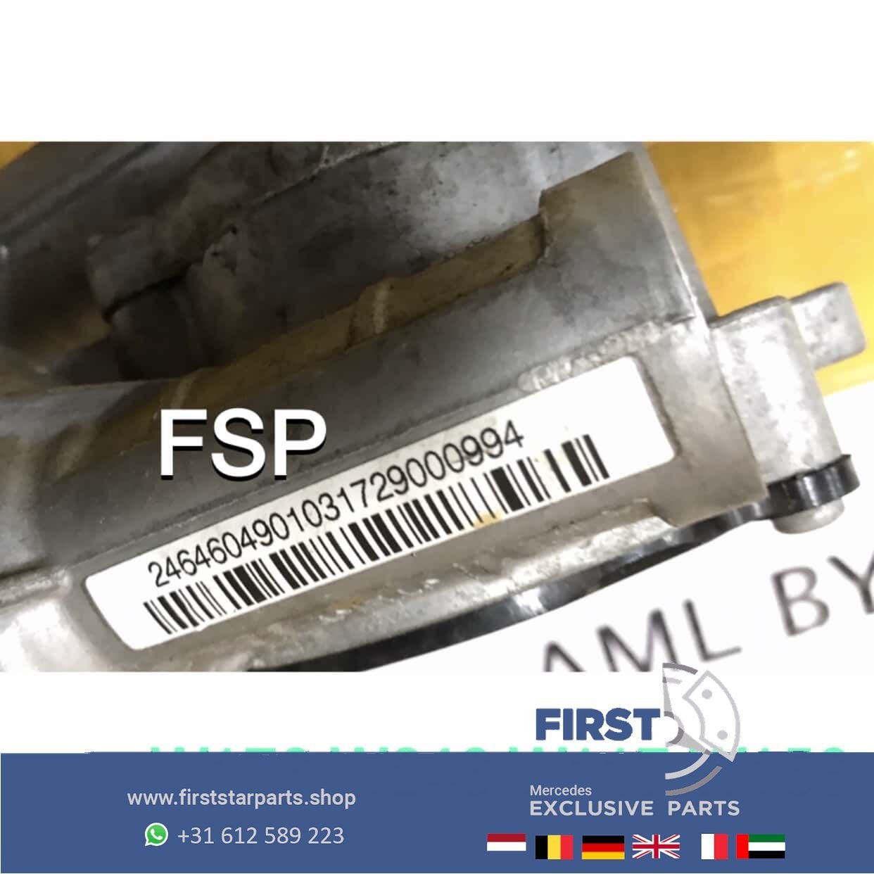 Stuurhuis COMPLEET Mercedes W176 A W246 B W117 CLA W156 GLA, Auto-onderdelen, Gebruikt, -, Ophalen of Verzenden, -