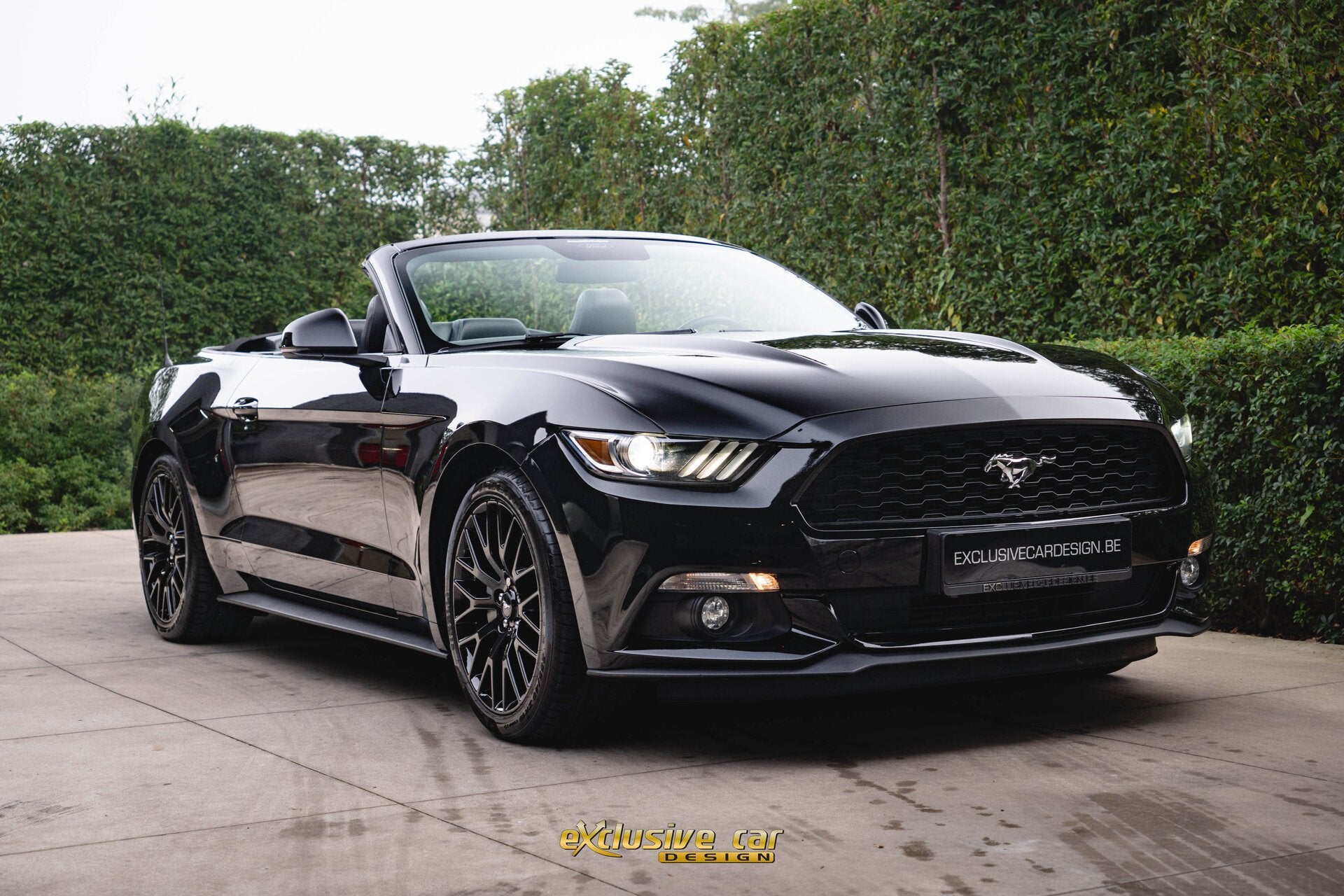 Ford Mustang Convertible 2.3i EcoBoost, Autos, Achat, Entreprise, Cabriolet, Noir