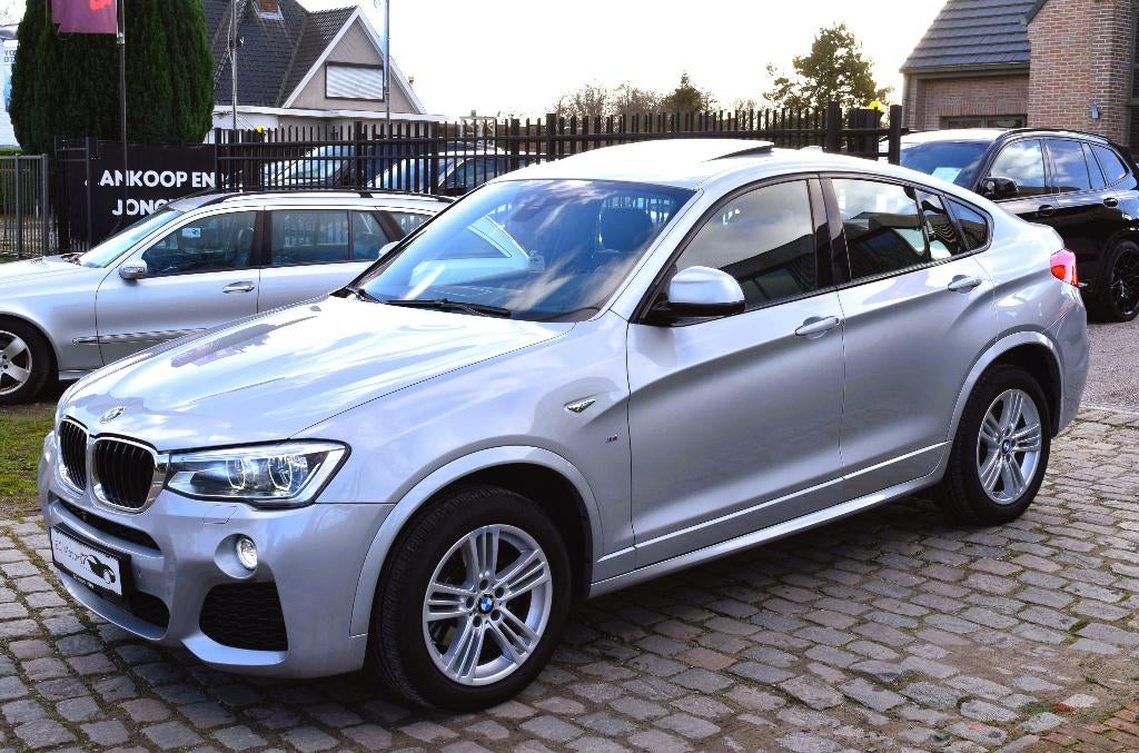 BMW X4 2.0d xDrive20/M SPORT/MEGA FULL/GARANTIE, Cuir, Argent ou Gris, Euro 6, Entreprise