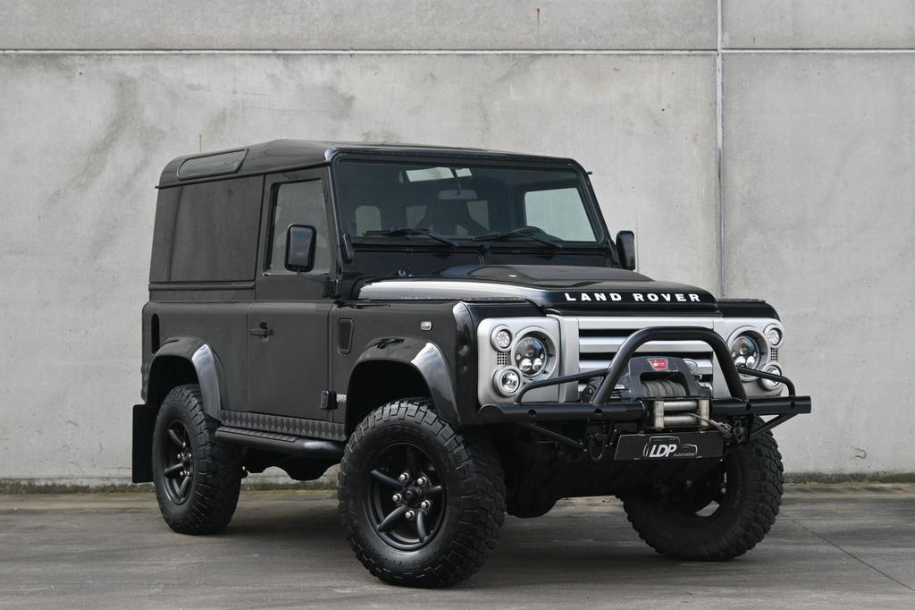 Land Rover Defender 2.4 Td4 SVX Special edition ex btw !, Diesel, Te koop, LED verlichting, Defender