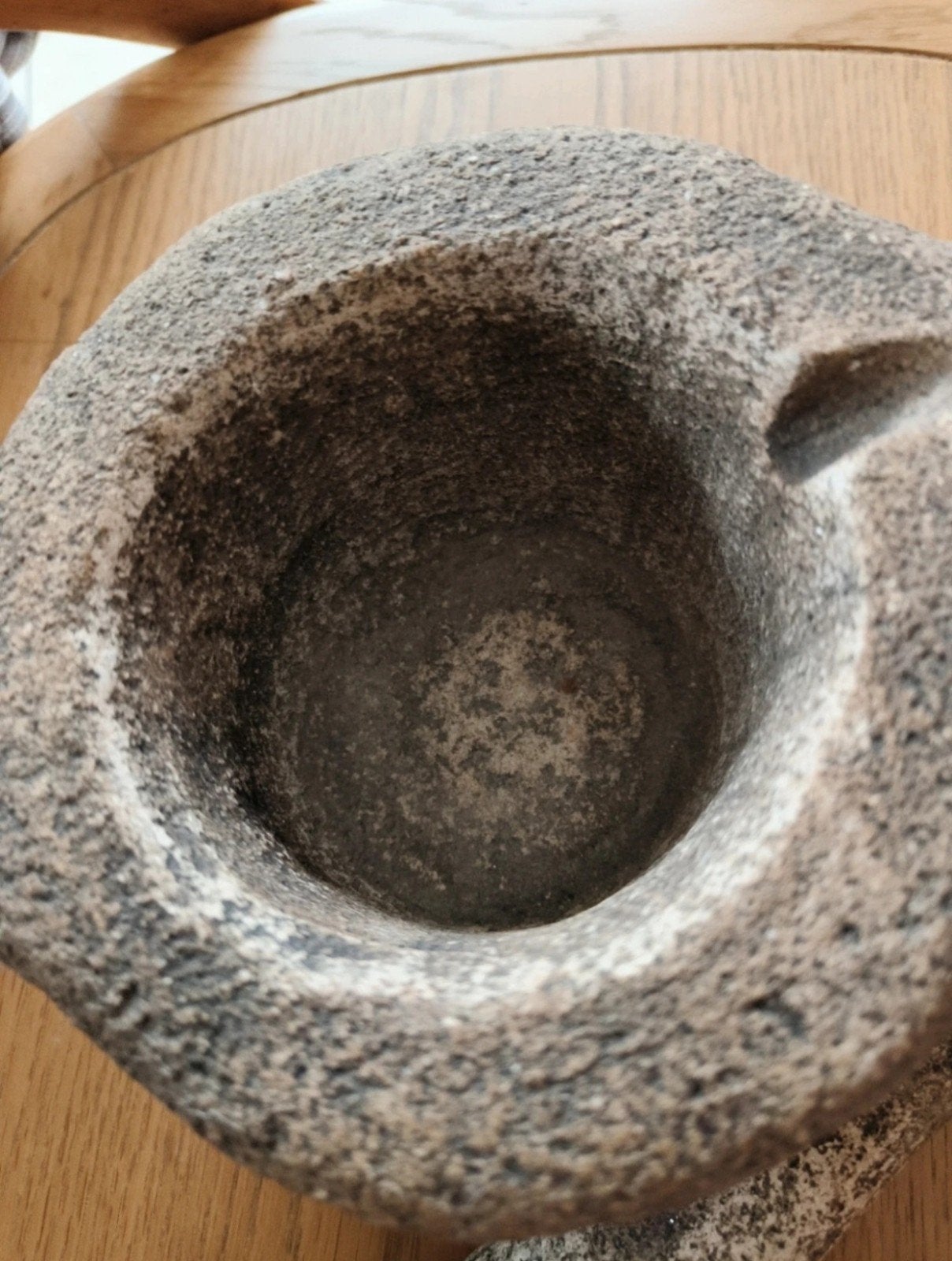 mortier avec pilon en granit Vintage, Enlèvement