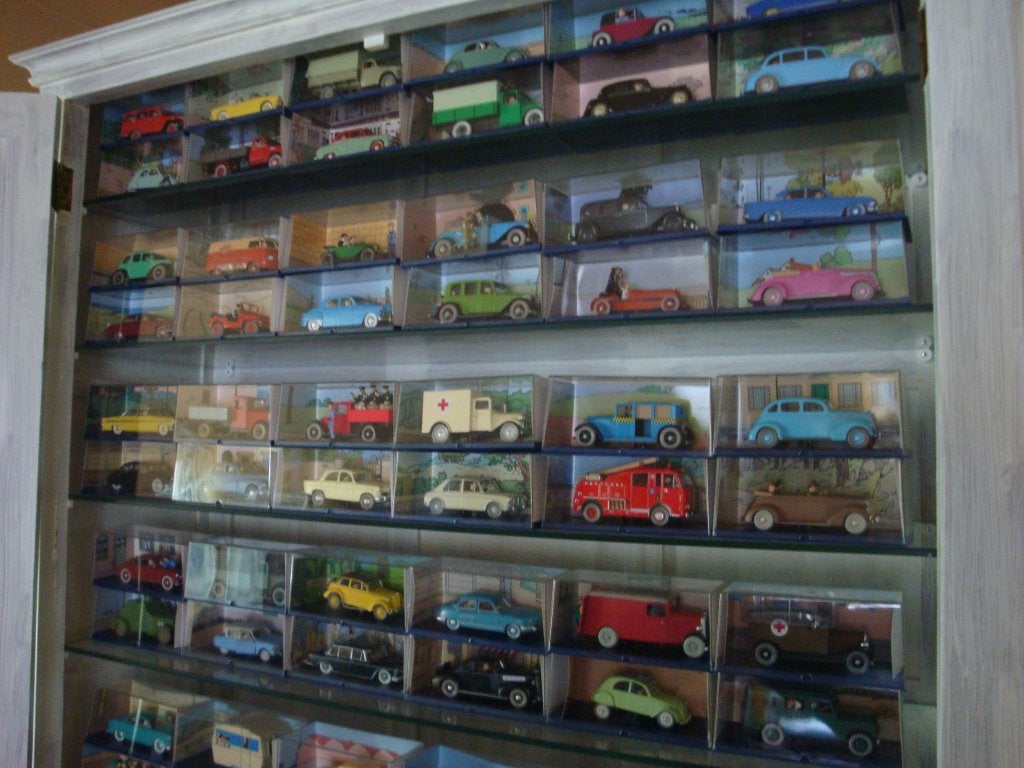 kuifje collecties, Ophalen
