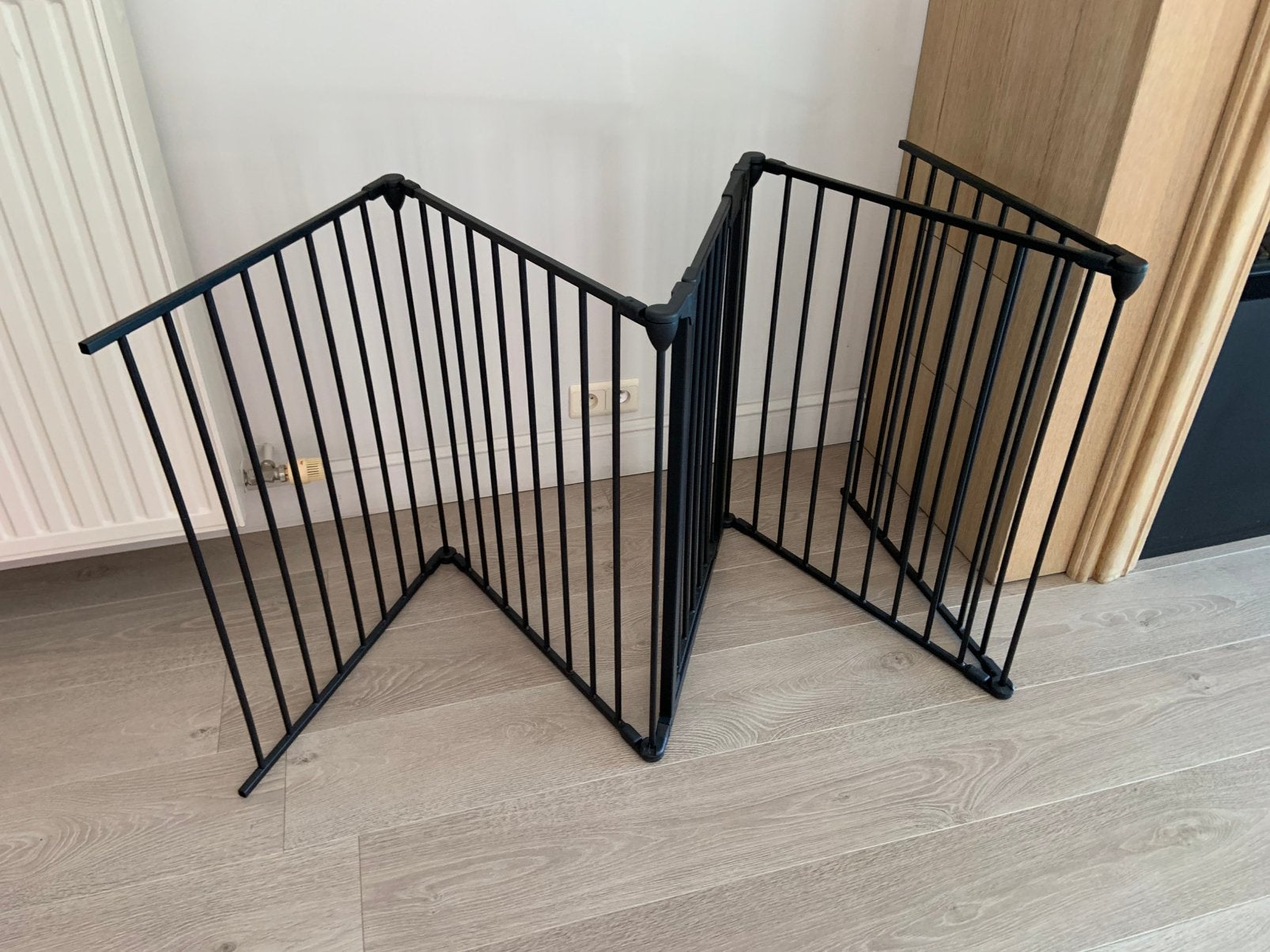 Clôture de sécurité, écran anti-feu, clôture à 5 panneaux, Comme neuf, Enlèvement, Autres types, 115 cm ou plus
