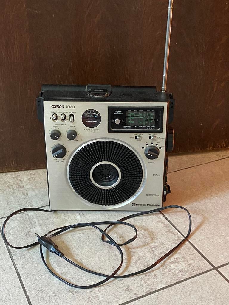 National Panasonic GX600 5BAND RF 1150LB, Ophalen, Gebruikt, Radio