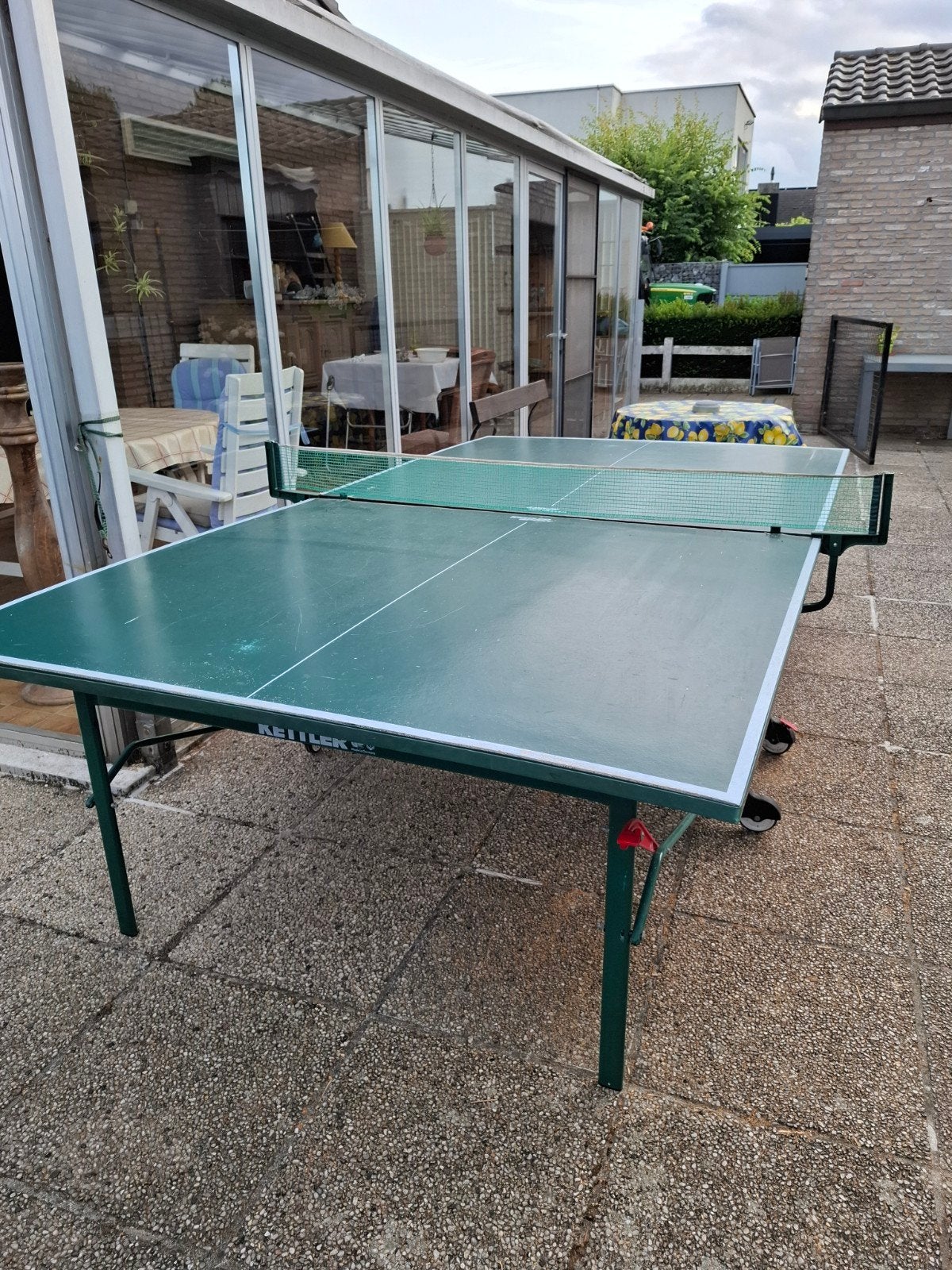 Pingpong tafel kettler indoor, Sport en Fitness, Ophalen