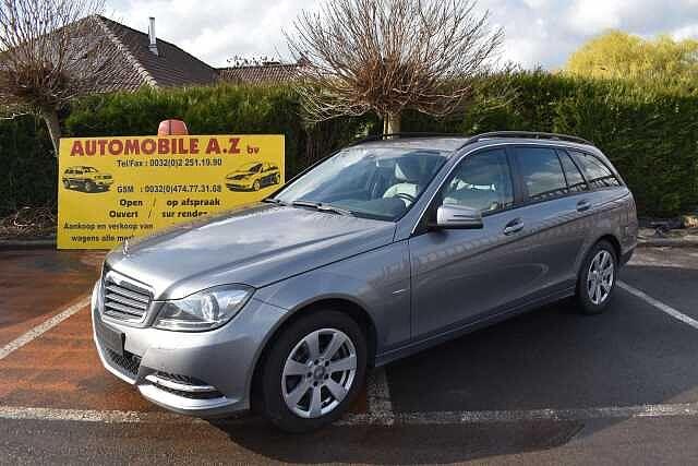 Mercedes-Benz C 200 DI BlueEFFICIENCY Elegance Leder / GPS, Auto's, Mercedes-Benz, Euro 5, Beige, https://public.car-pass.be/vhr/d4525445-0c7b-49dd-ab90-c587b1f9aa39